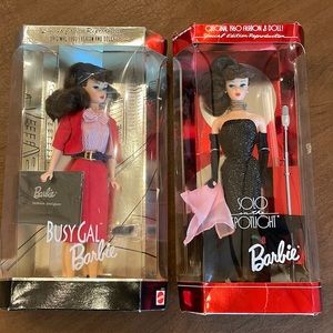 Busy Gal and Solo in the Spotlight Barbies